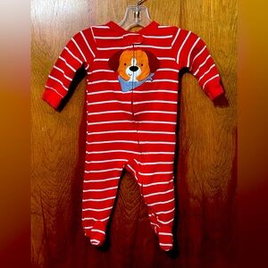 Carters footed/long sleeve pajamas